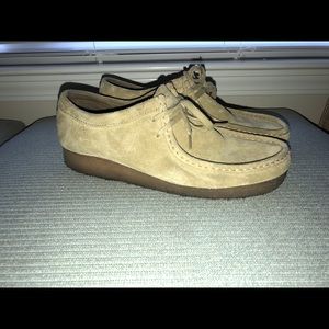 Tan Wallabees Size 8.5 men, women’s 11 I wear
